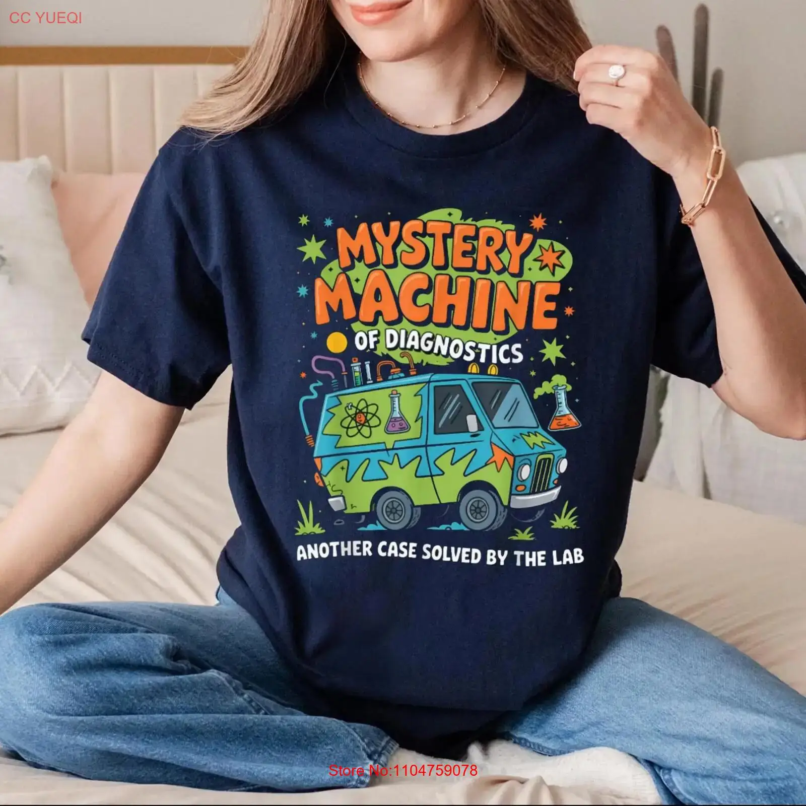 Medical Lab Diagnostics - T-shirt Mystery Machine of Diagnostics Lab
