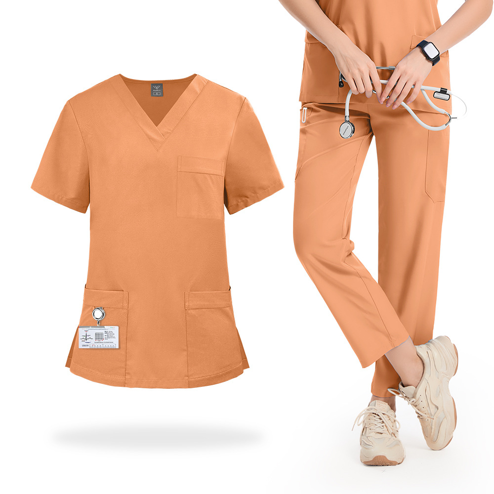 Medical Lab Gown - Blouses d'opération fines à manches courtes