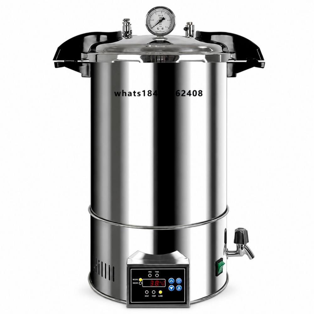 Medical Lab - Autoclave numérique à vapeur 24L, stérilisateur