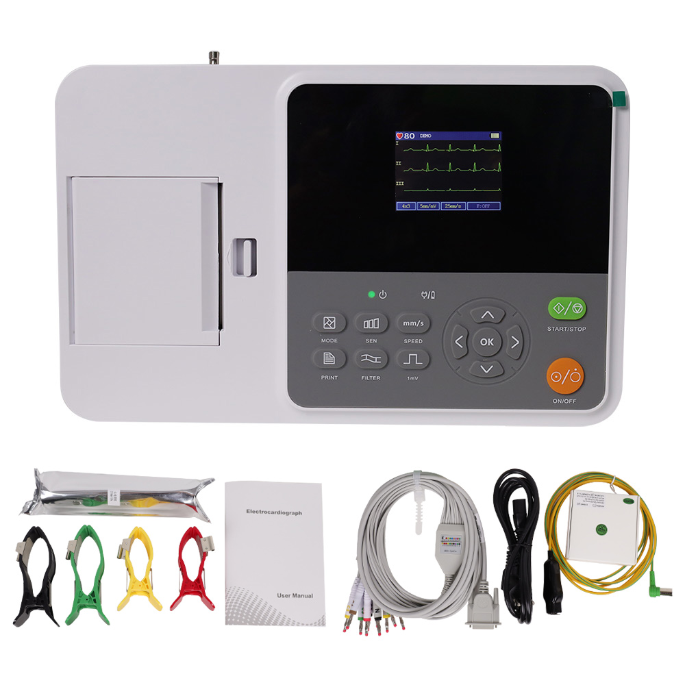 CONTEC E3 Appareil ECG numériq - Ekg Ecg Machine Portable avis et prix