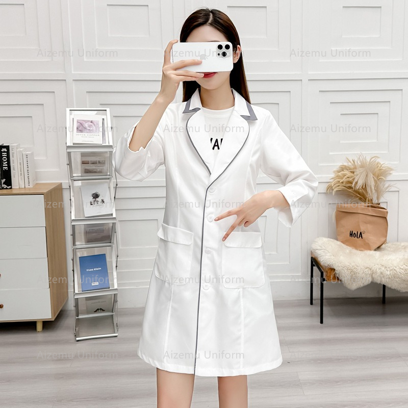 Uniforme de beauté noir avec r - Medical Lab Hospital avis et prix