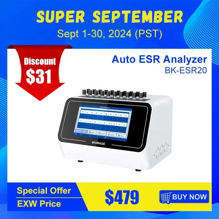 NOUVEAU BK-ESR20 Analyseur ESR - Medical Lab Diagnostics avis et prix